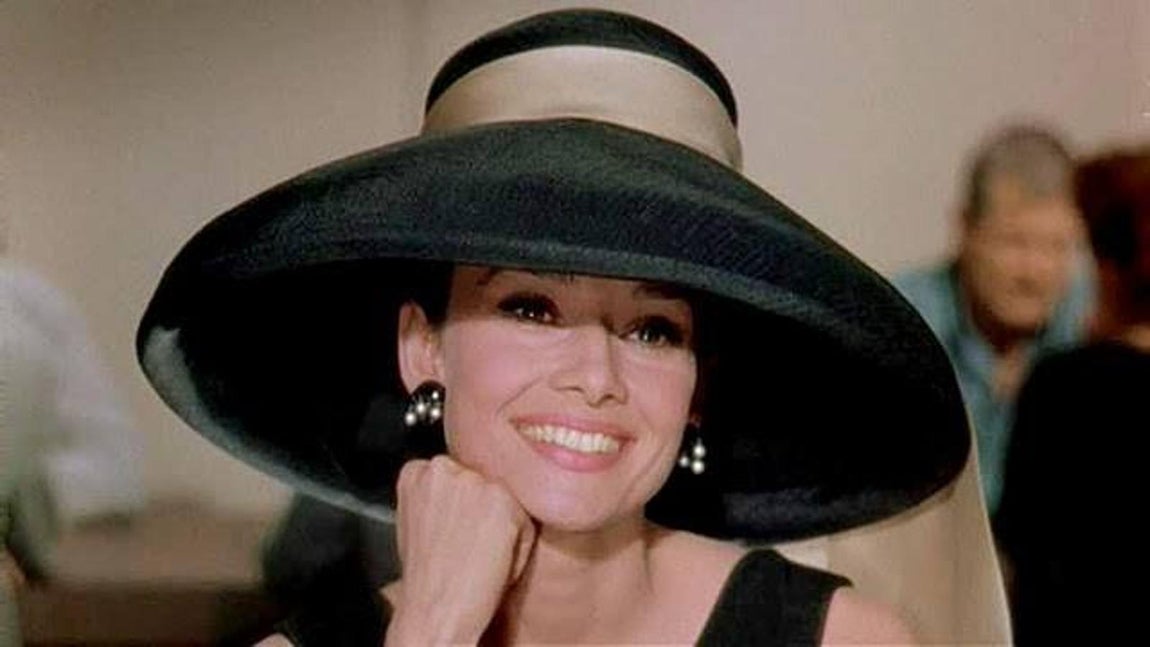 Audrey Hepburn en «Desayuno con diamantes». 