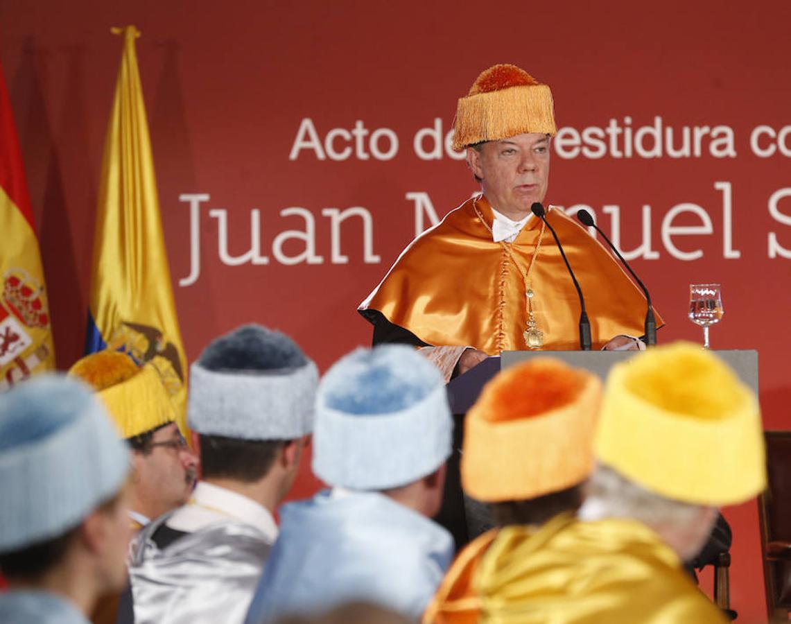 Juan Manuel Santos, Premio Nobel de la Paz 2016, en imágenes 