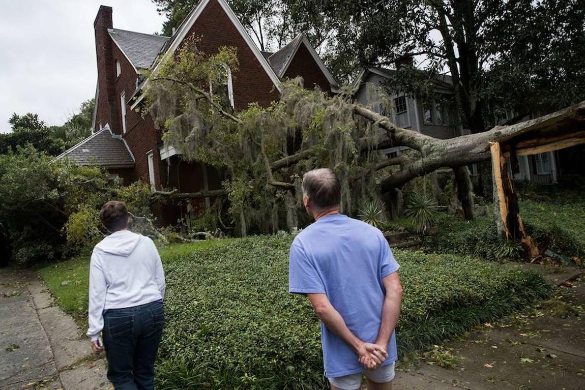 En imágenes: Las consecuencias del paso del huracán Matthew