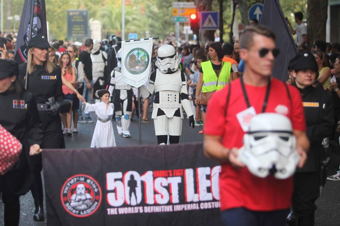 El lado oscuro de la fuerza de Star Wars inunda Córdoba