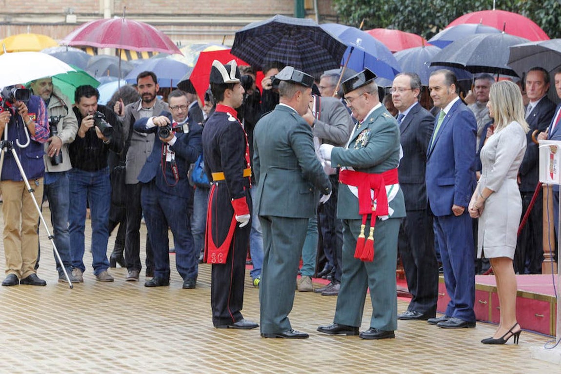 El desfile del Día de la Hispanidad