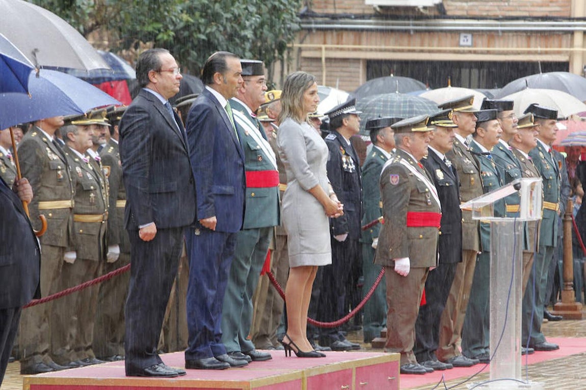 El desfile del Día de la Hispanidad
