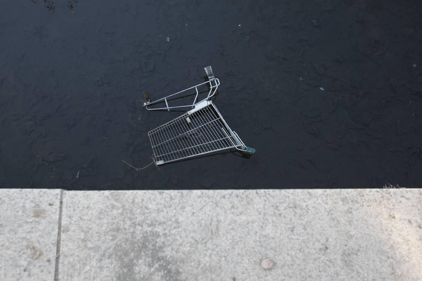 La peor cara del río Guadalquivir en Córdoba