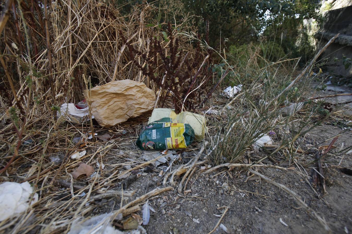 La peor cara del río Guadalquivir en Córdoba