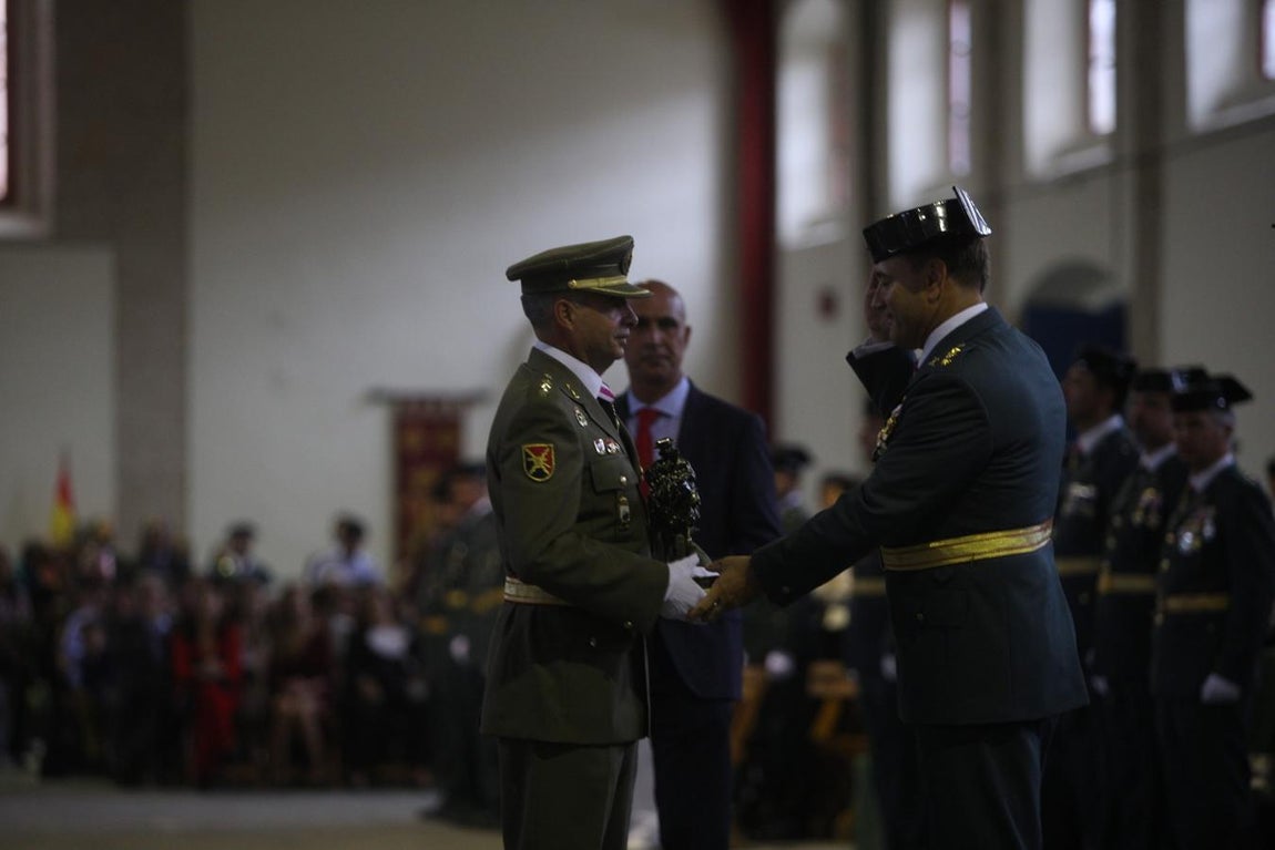 Celebración de la festividad del Pilar de la Guardia Civil de Cádiz