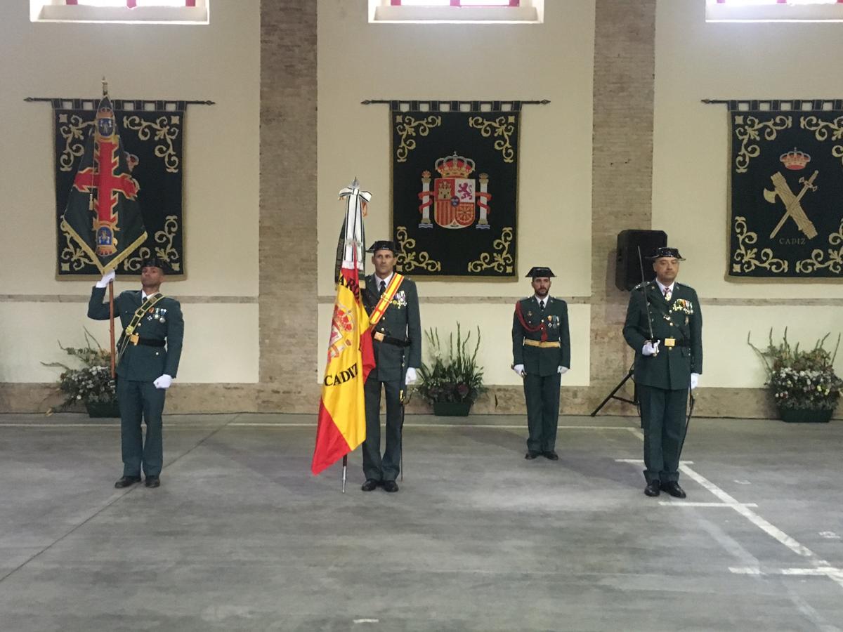 Celebración de la festividad del Pilar de la Guardia Civil de Cádiz