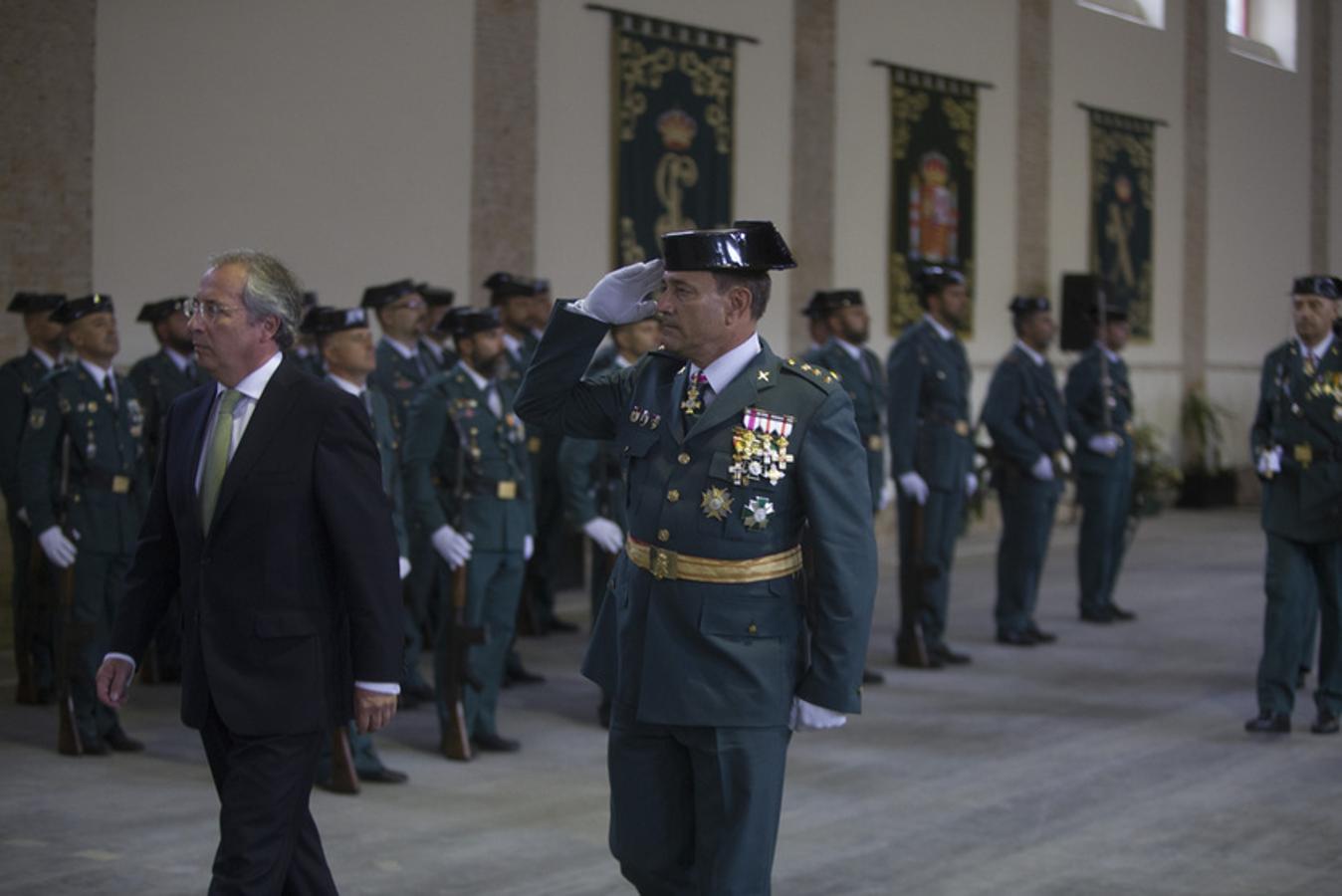 Celebración de la festividad del Pilar de la Guardia Civil de Cádiz