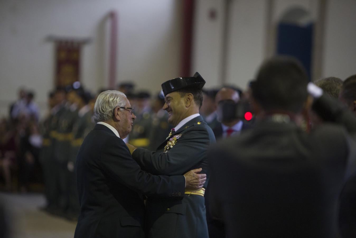 Celebración de la festividad del Pilar de la Guardia Civil de Cádiz