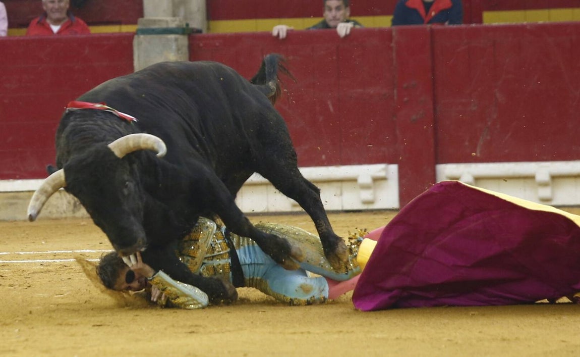 Imágenes de la escalofriante cogida a Juan José Padilla en Zaragoza
