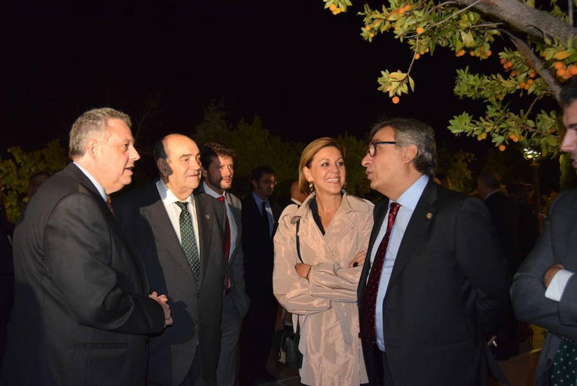 Cospedal charla con colegiados. 