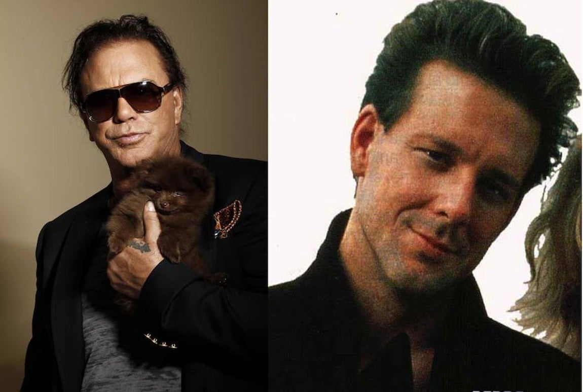 Mickey Rourke. 