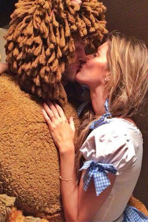 Gisele Bündchen y Tom Brady. 