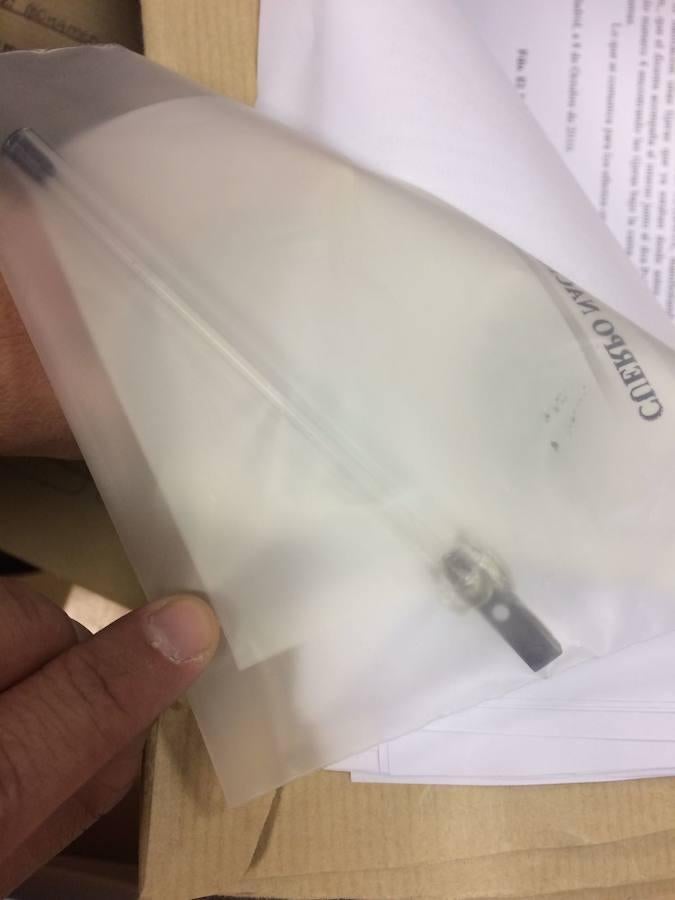 4. Llevaban objetos punzantes que habían hecho ellos mismos