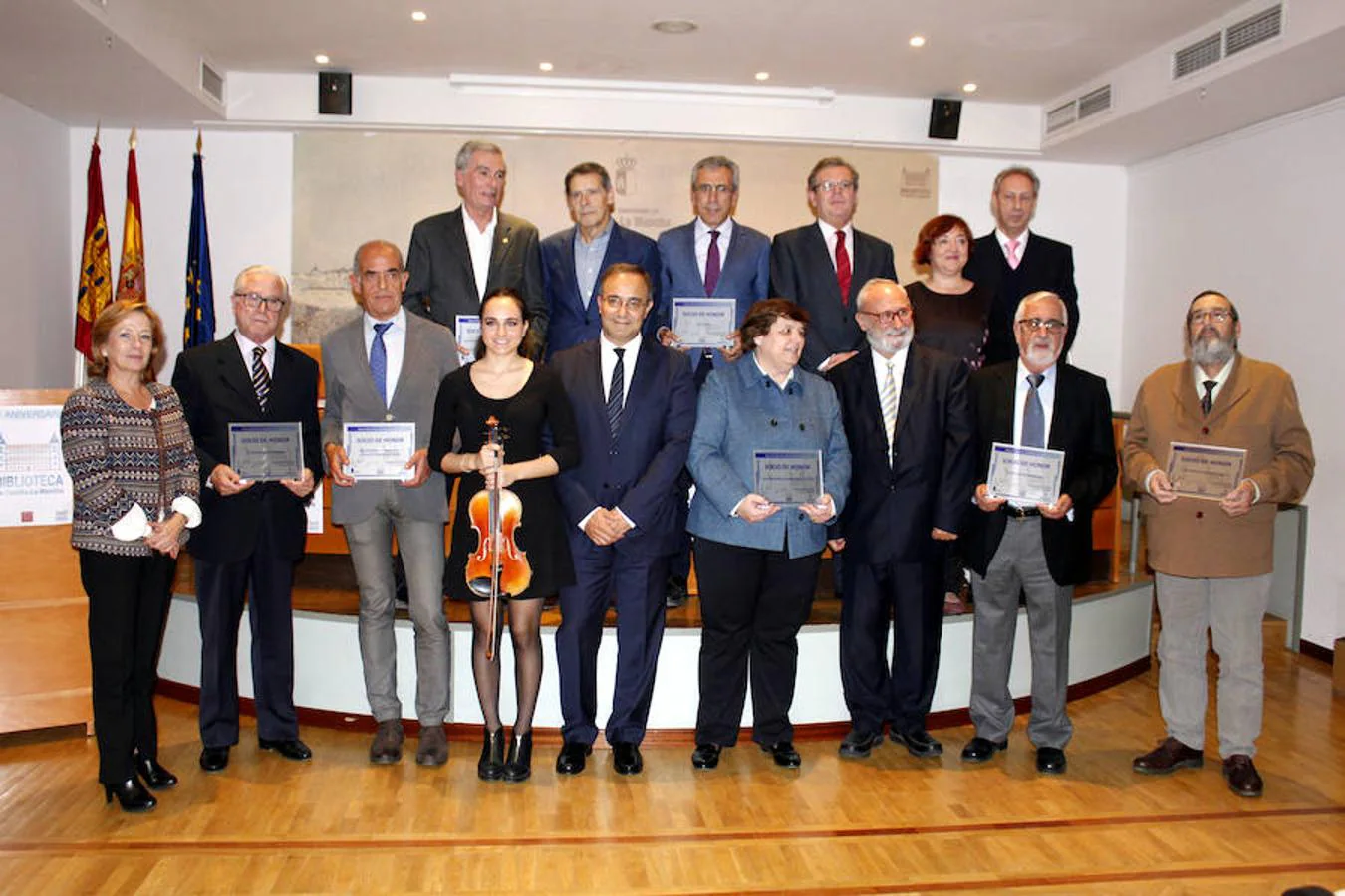 Los nuevos socios de honor de la Biblioteca de Castilla-La Mancha
