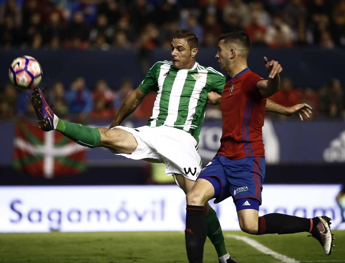 Las mejores imágenes de la victoria del Betis frente al Osasuna