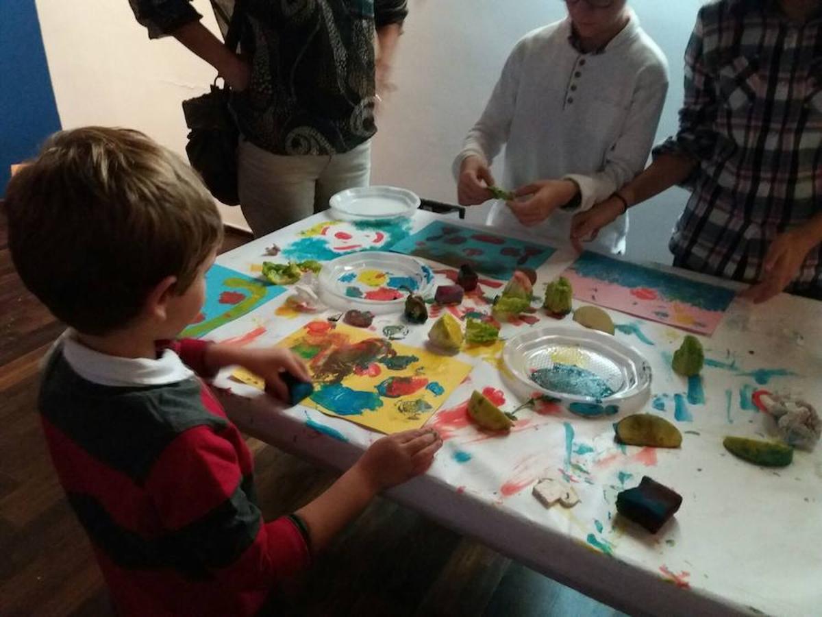 En imágenes: taller gastrónomico para familias en el Museo del Greco