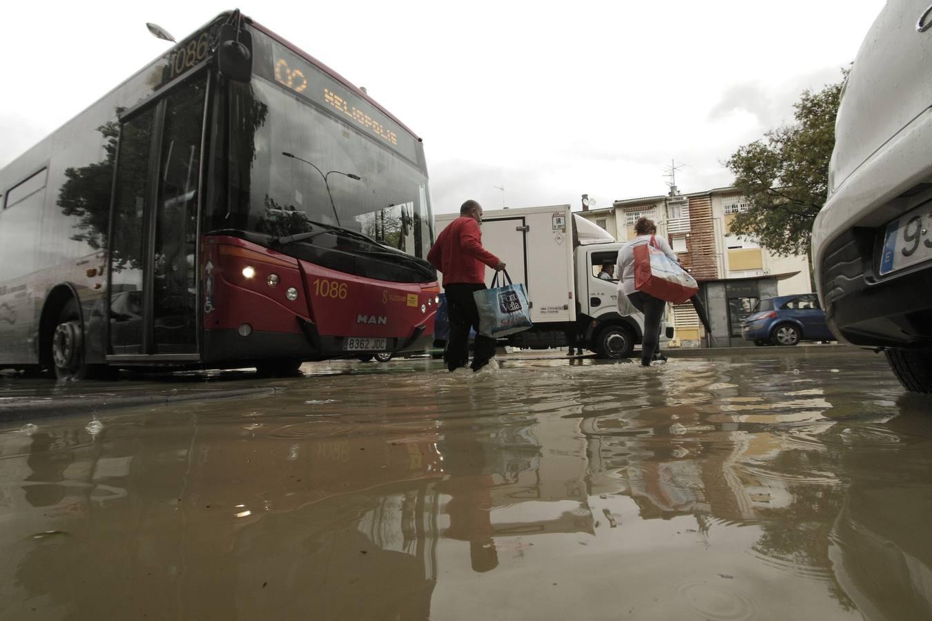 En imágenes: Sevilla, desbordada por las lluvias