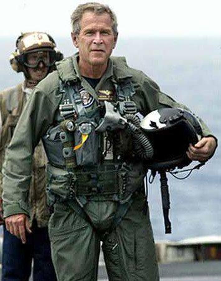 George W. Bush. Fue el 43.º presidente de los Estados Unidos