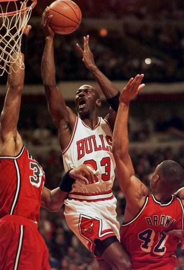 Michael Jordan. Exjugador de baloncesto estadounidense