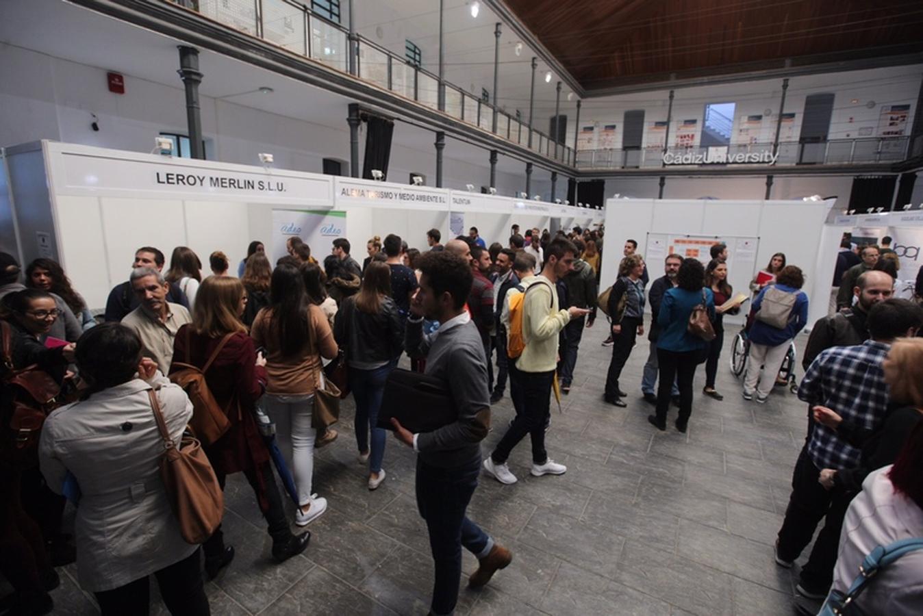 Así es la Feria del Empleo 2016 celebrada en Cádiz