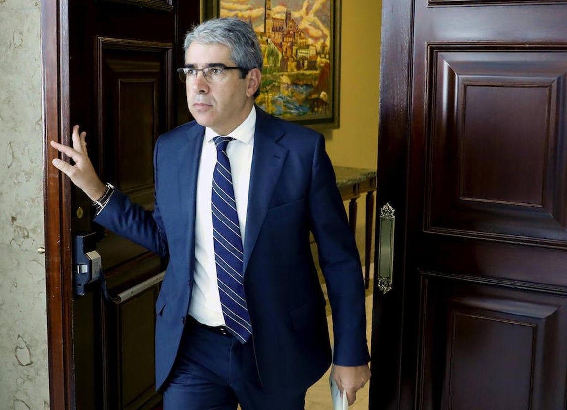 l portavoz del Partit Demòcrata Europeu Catalá (PDECat), Francesc Homs.. 