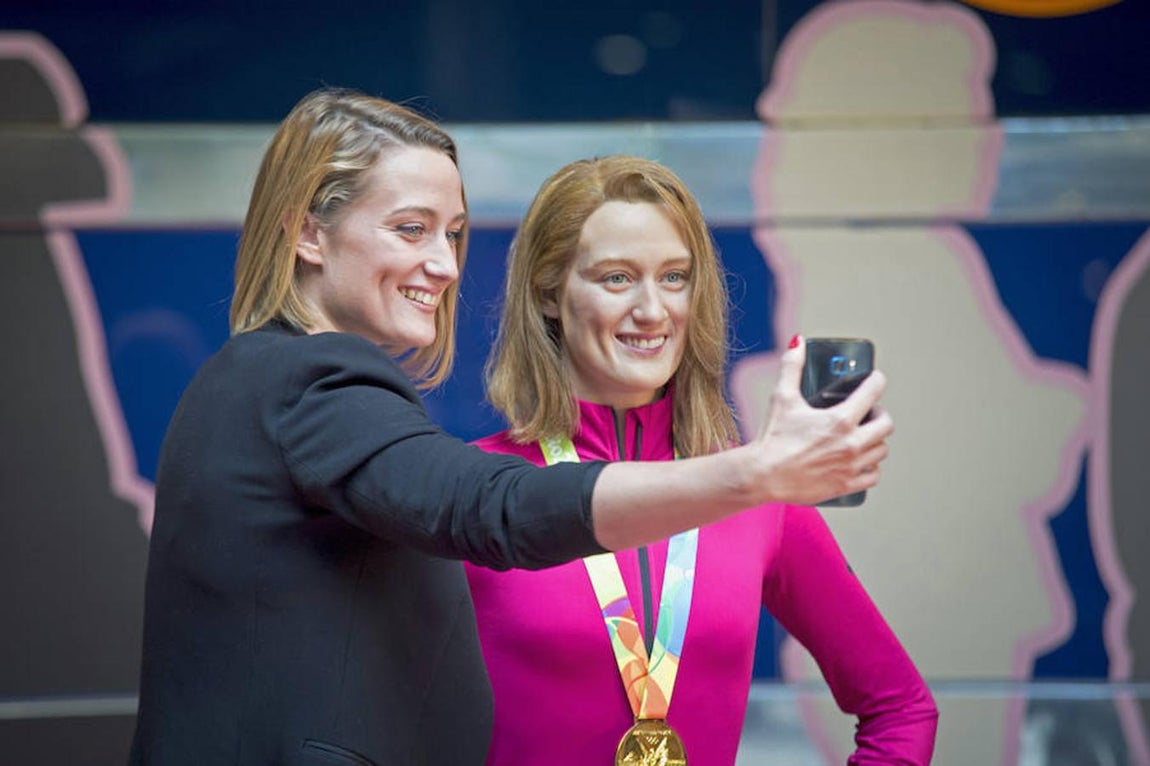 Mireia Belmonte ya tiene figura de cera