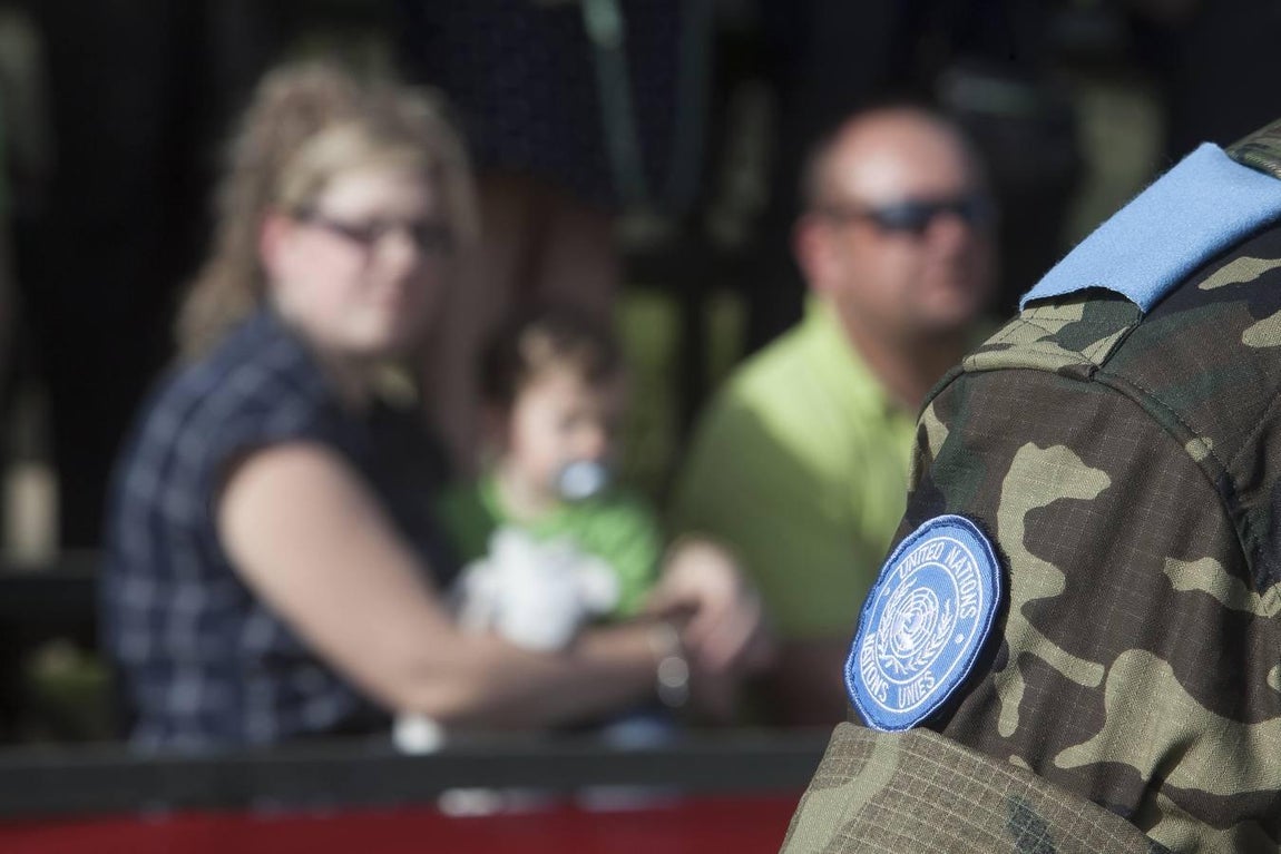 Las boinas azules de Cerro Muriano vuelven al Líbano
