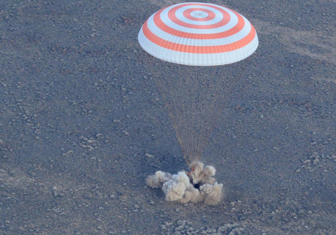 Agasajos tras 115 días en la Estación Espacial Internacional