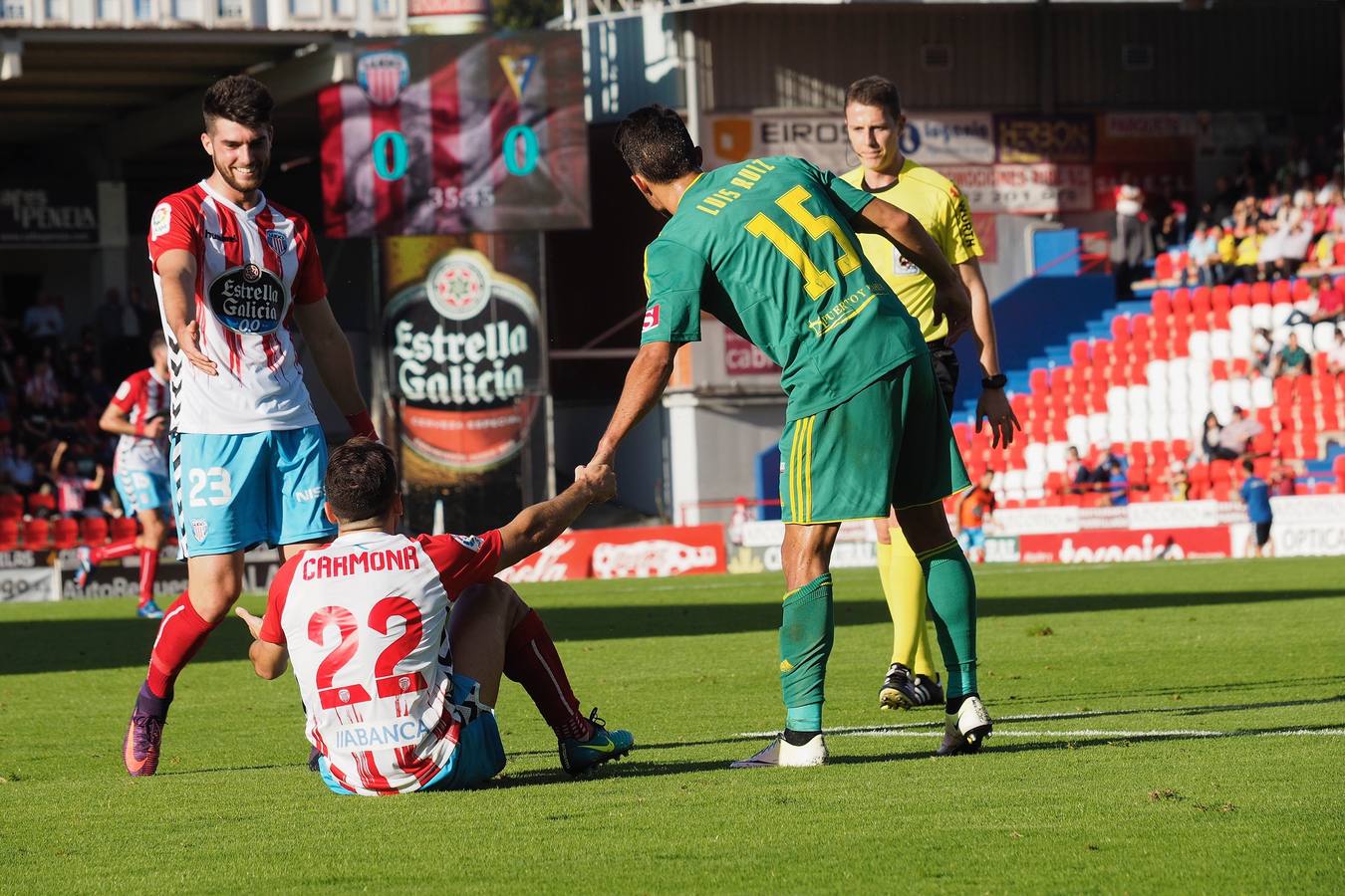 Partido Lugo-Cádiz (0-1)