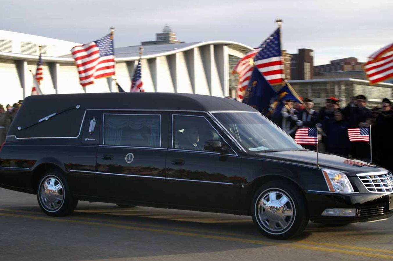 Coche fúnebre utilizado en el entierro de Gerald Ford