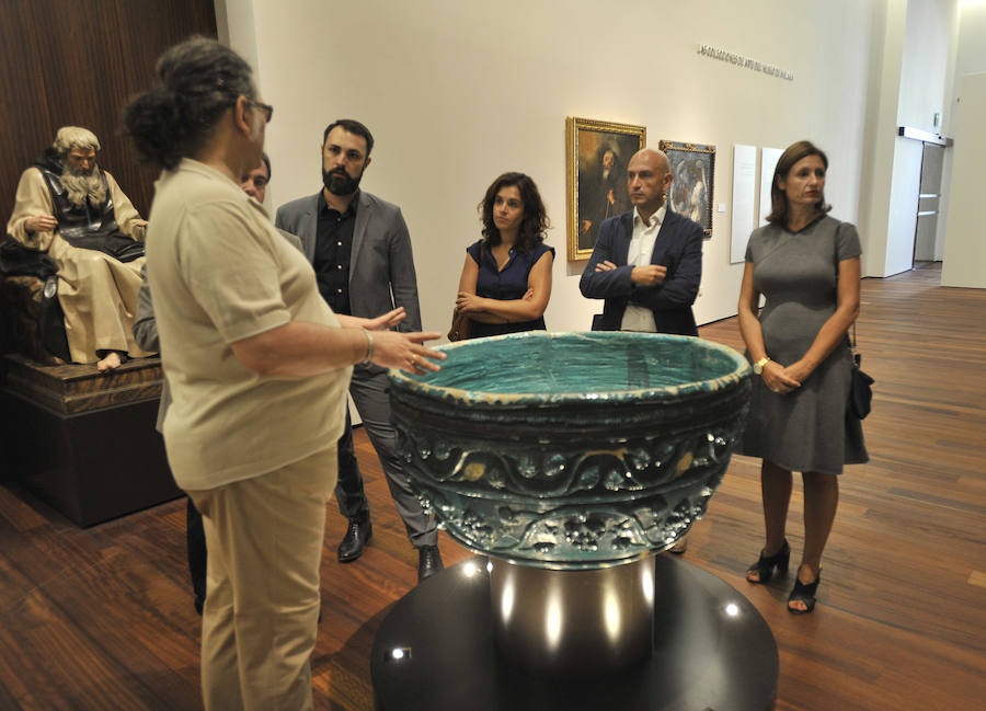 Paseo visual por el nuevo museo de la Aduana en Málaga