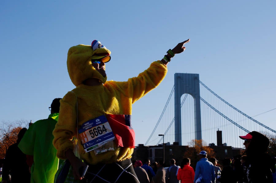Las mejores imágenes del maratón de Nueva York