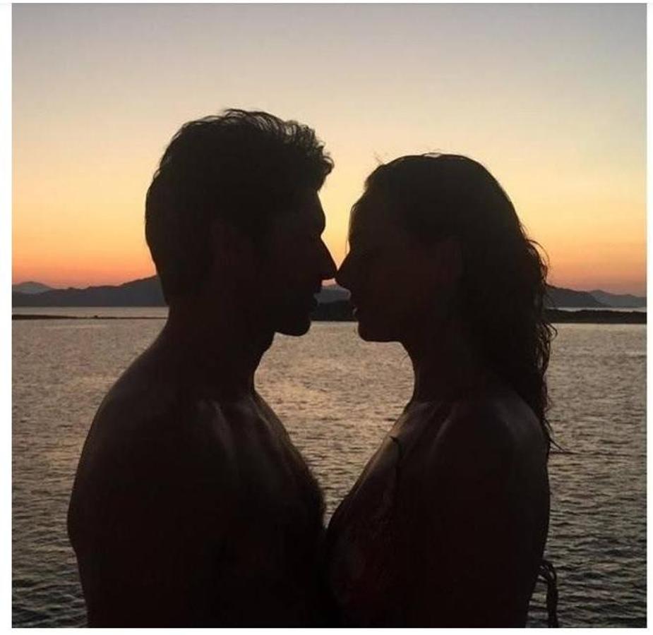 La pareja elebró su luna de miel en Australia. 