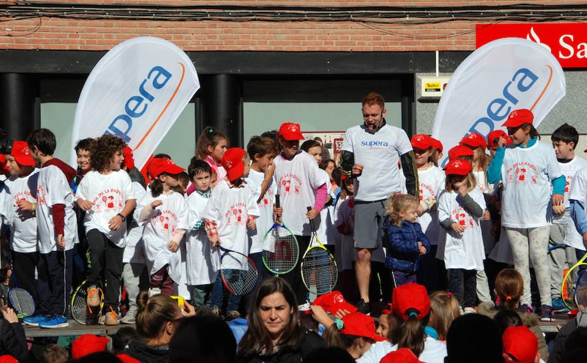 Más de 600 niños de toda la región en la XIV edición del Día de la Raqueta de Talavera