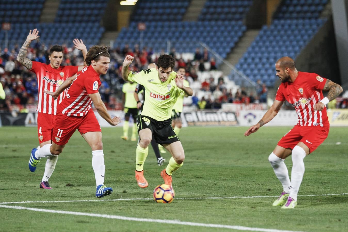 El Almería-Córdoba CF, en imágenes