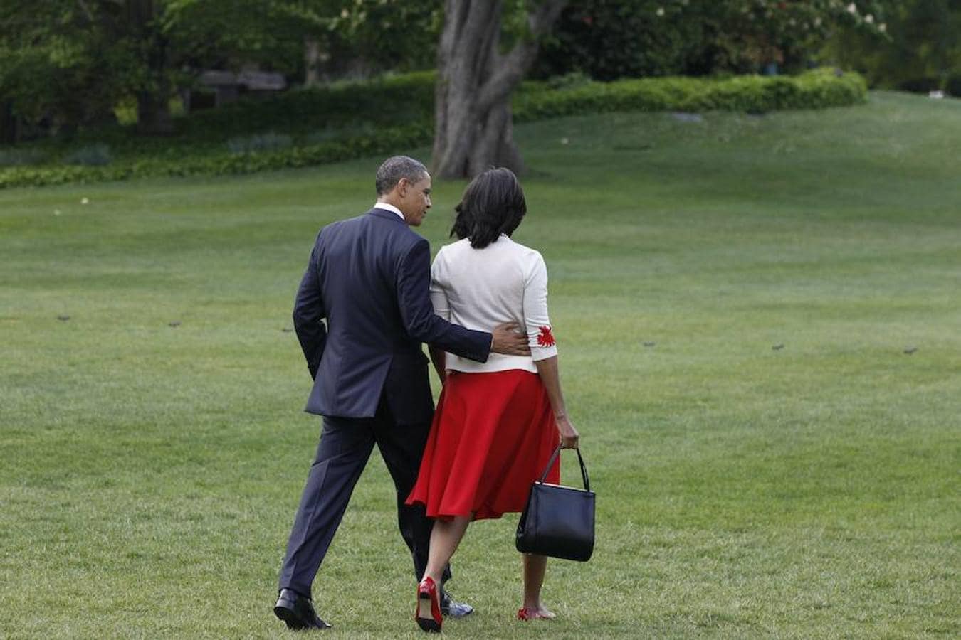 Barack confesó que su esposa no solo le daba amor, sino que lo traía de vuelta a la tierra cuando la presión era alta o el trabajo se volvía (aún más) intenso. 