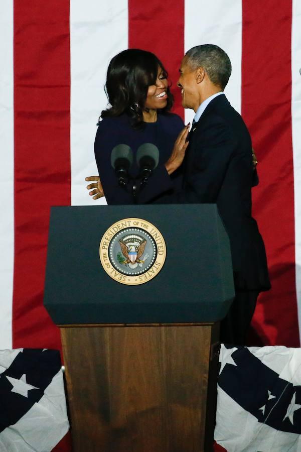 Durante la campaña celebrada este año, la pareja ha apoyado en repetidas ocasiones a la candidata a la Casa Blanca, Hillary Clinton. 