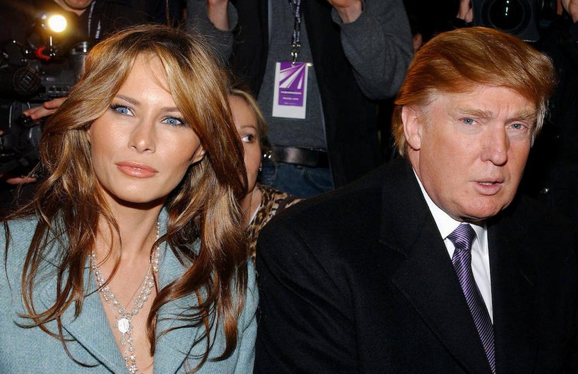 La relación entre Donald y Melania Trump