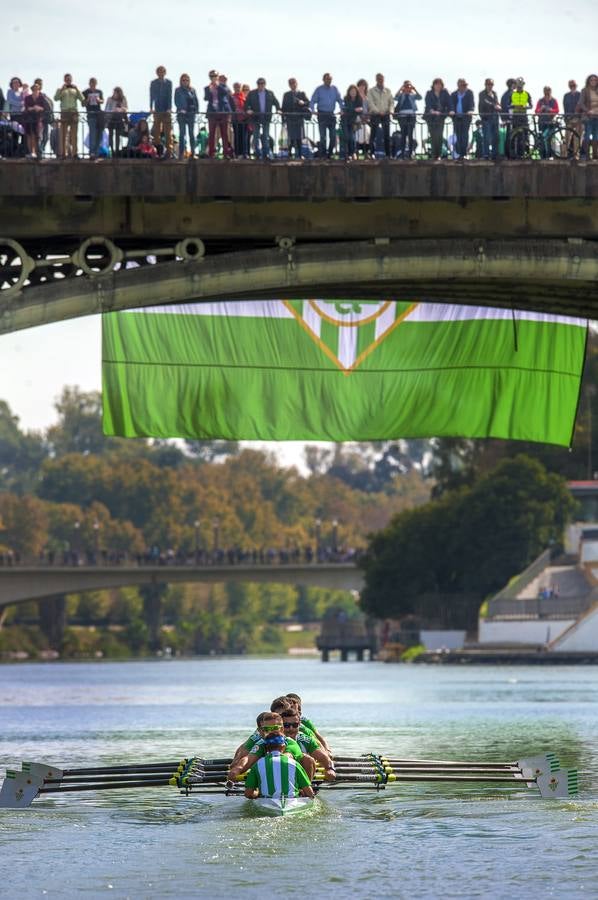 El Betis completó los seis mil metros de la prueba con algo más de veinte segundos de antelación sobre el conjunto sevillista