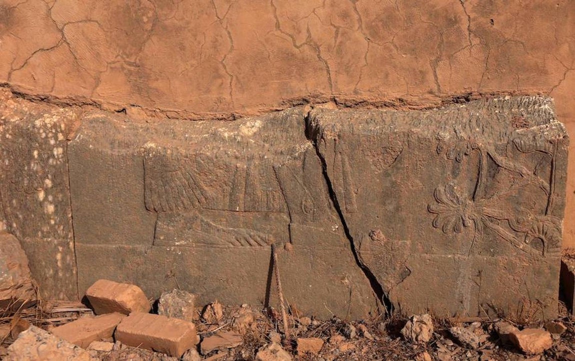 La antigua ciudad de Nimrud, destruida por Daesh. 