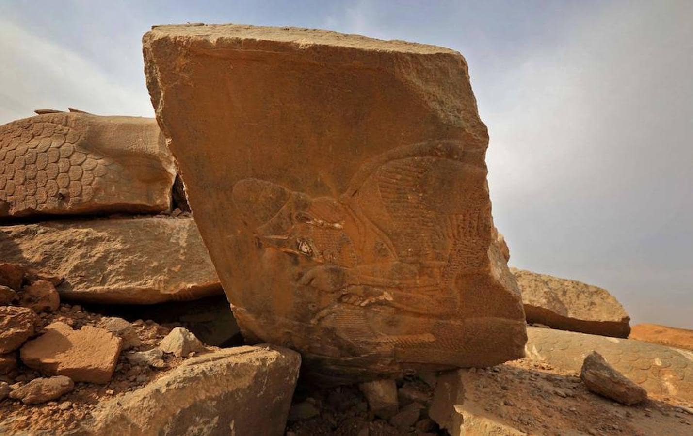 La antigua ciudad de Nimrud, destruida por Daesh