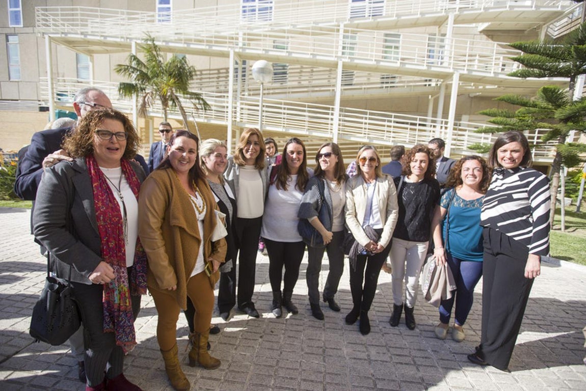 Susana Díaz visita San Carlos