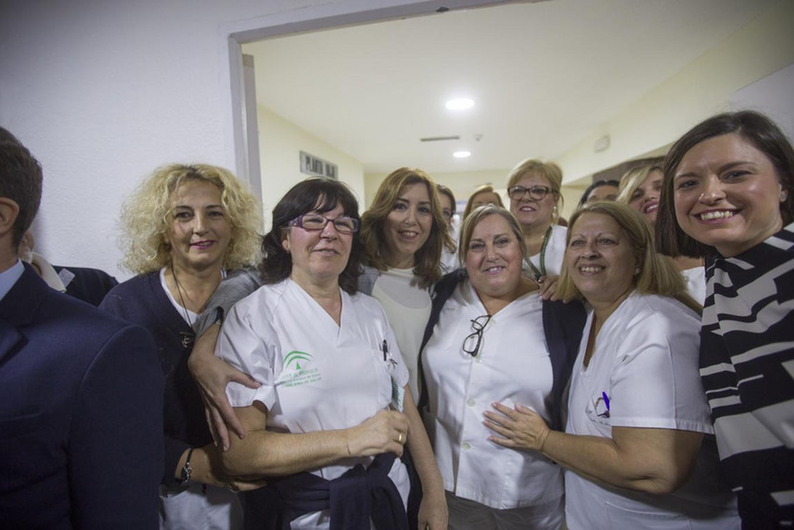 Susana Díaz visita San Carlos