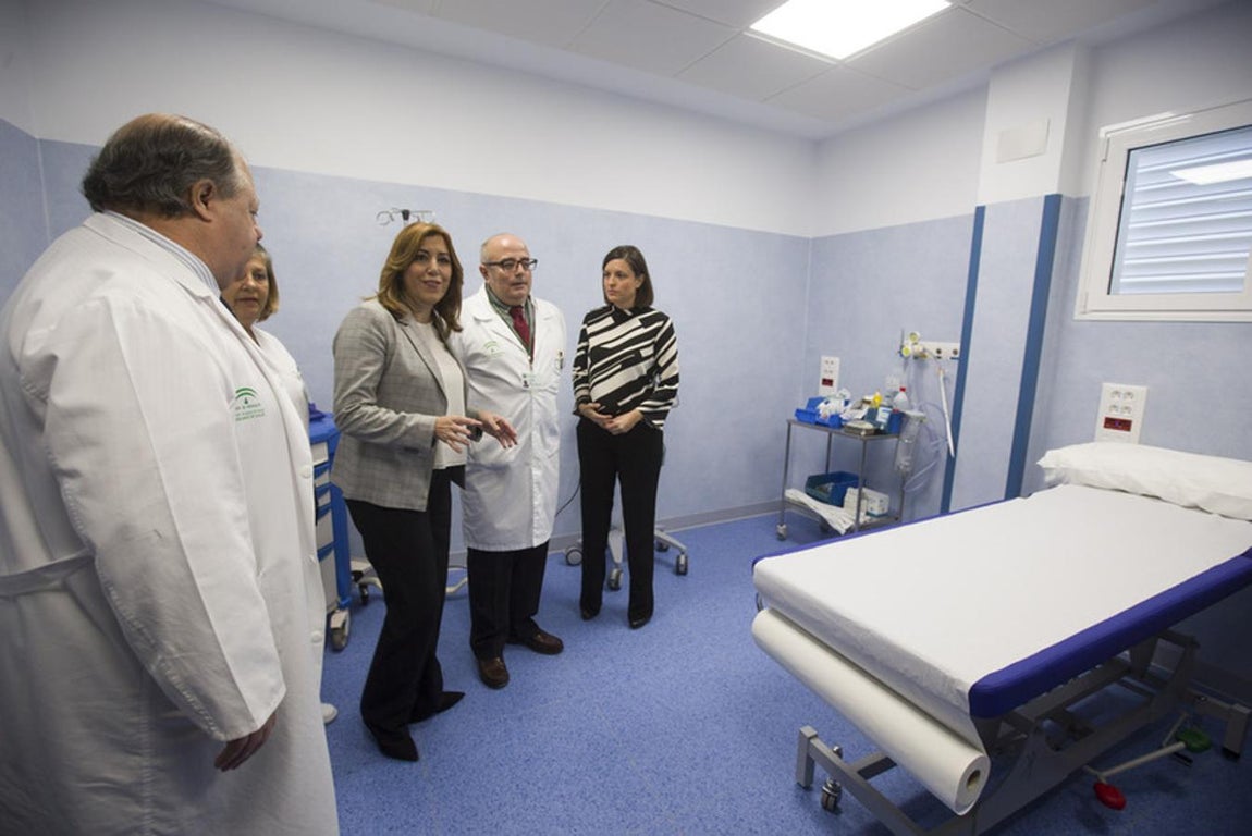 Susana Díaz visita San Carlos