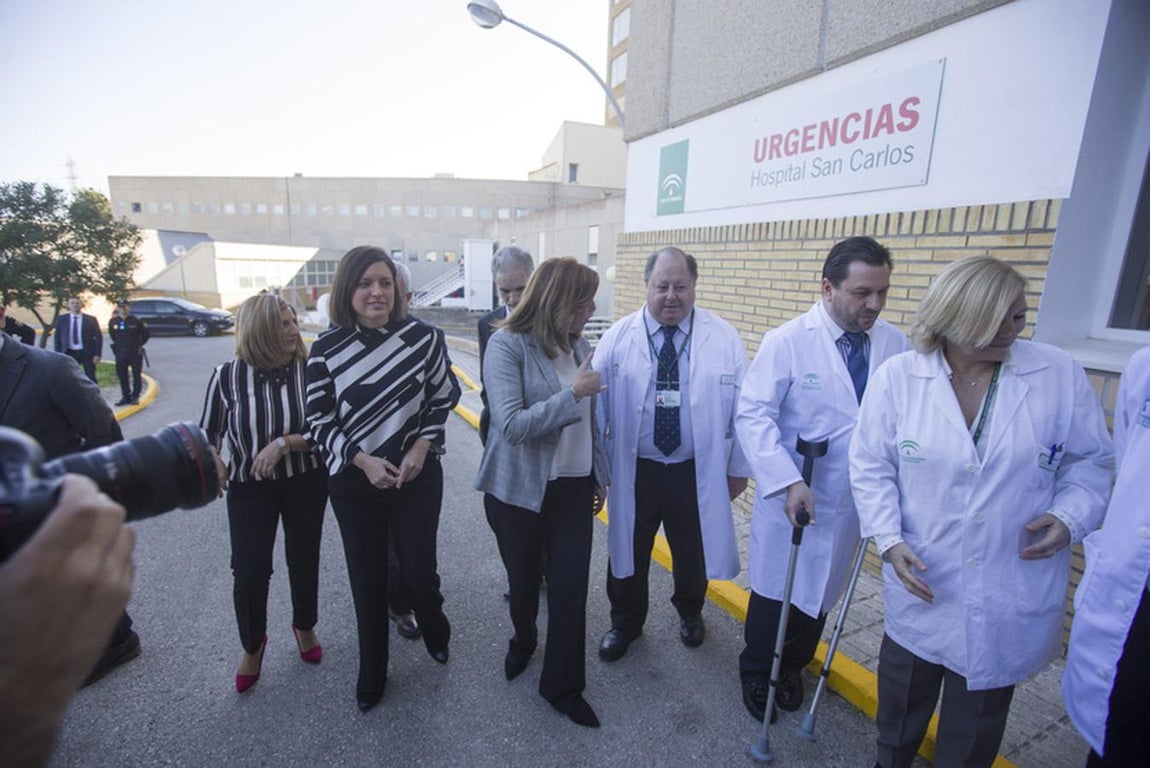 Susana Díaz visita San Carlos