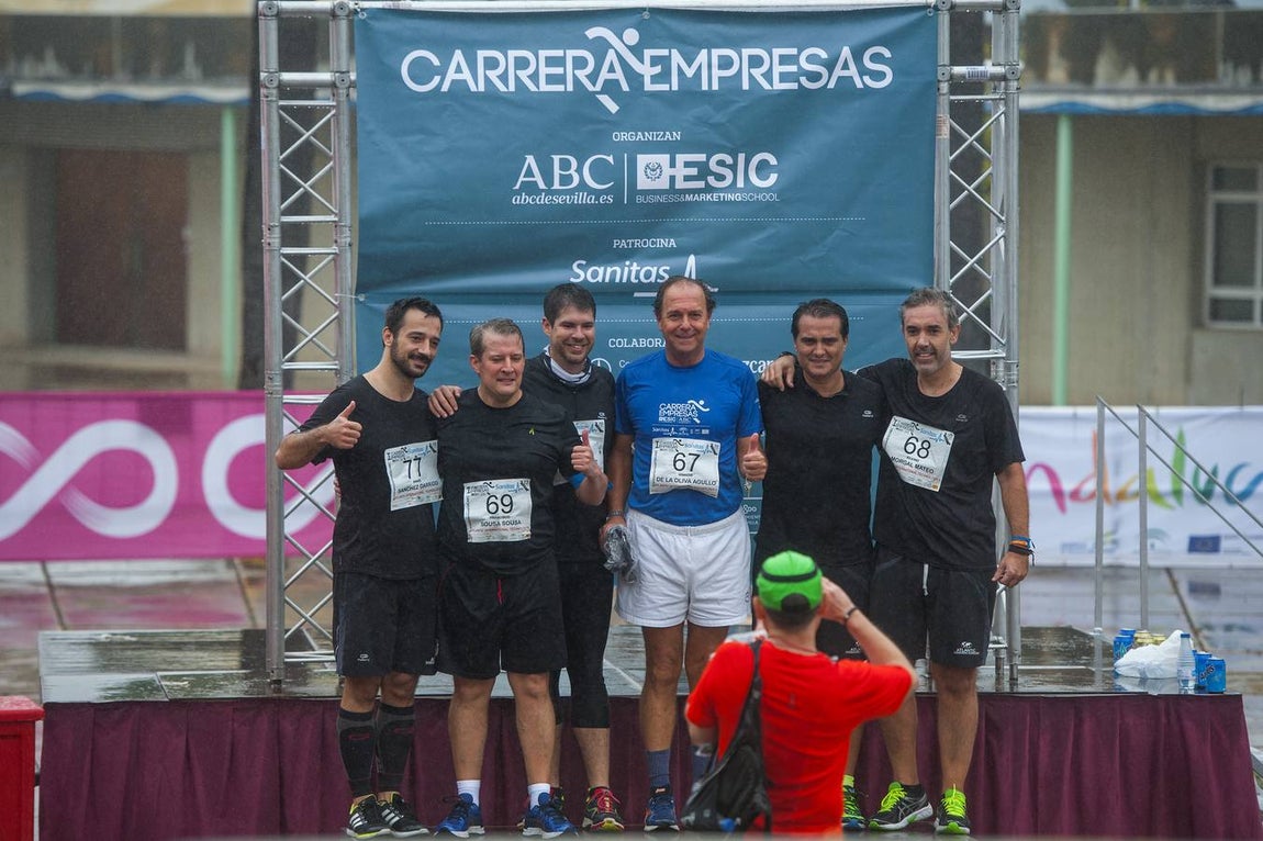 La I Carrera de Empresas ESIC-ABC de Sevilla, en imágenes