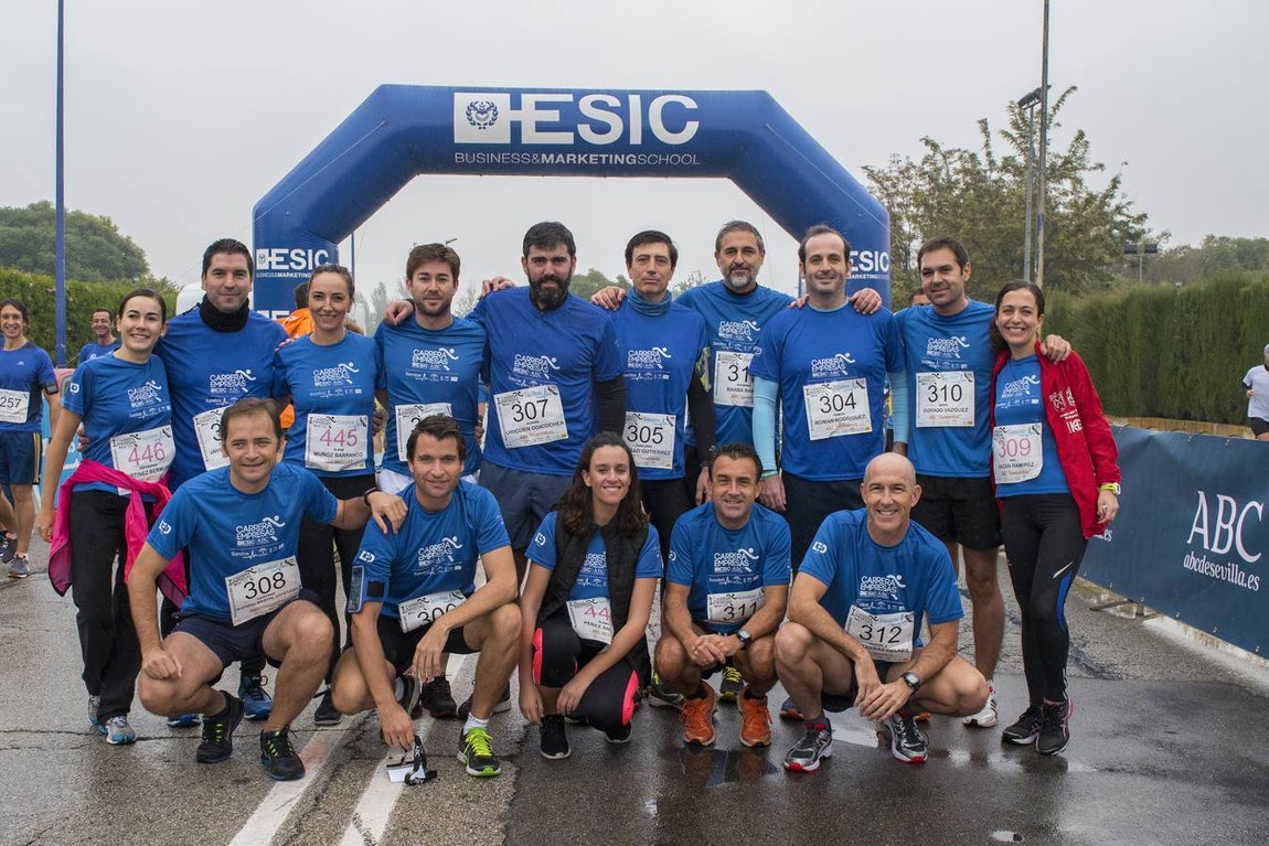 La I Carrera de Empresas ESIC-ABC de Sevilla, en imágenes
