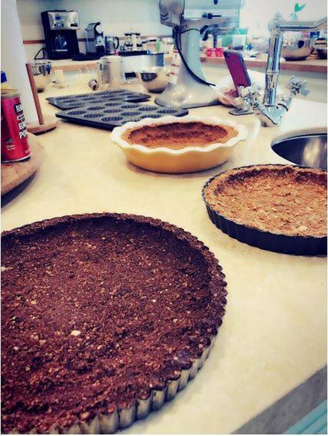 Kate Hudson. Ha publicado una fotografía a través de su cuenta de Instagram de los postres que servirán esta noche