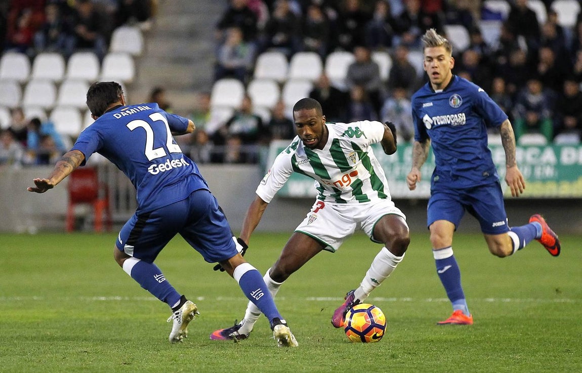 El partido Córdoba-Getafe, en imágenes