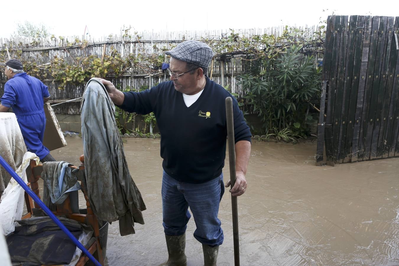 La lluvia inunda las zonas rurales de La Janda